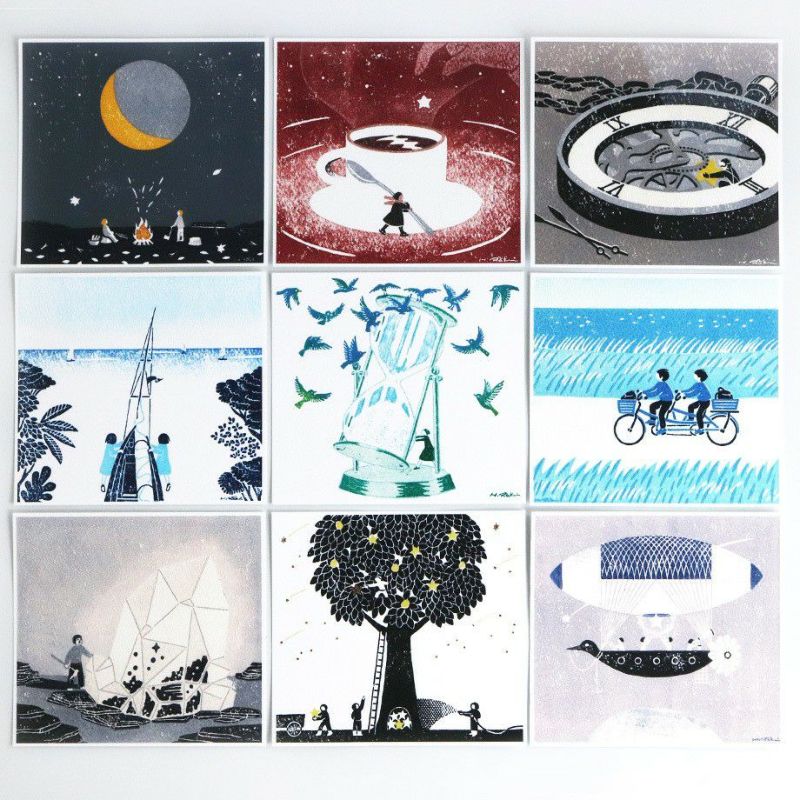 ★ 特典⑫ ★  ポストカード、ペーパー ラブライブ！虹ヶ咲学園スクールアイドル同好会 クリア色紙 干支ver