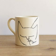 手紙社｜松田奈那子・マグカップ「chill time」 | 月刊手紙舎