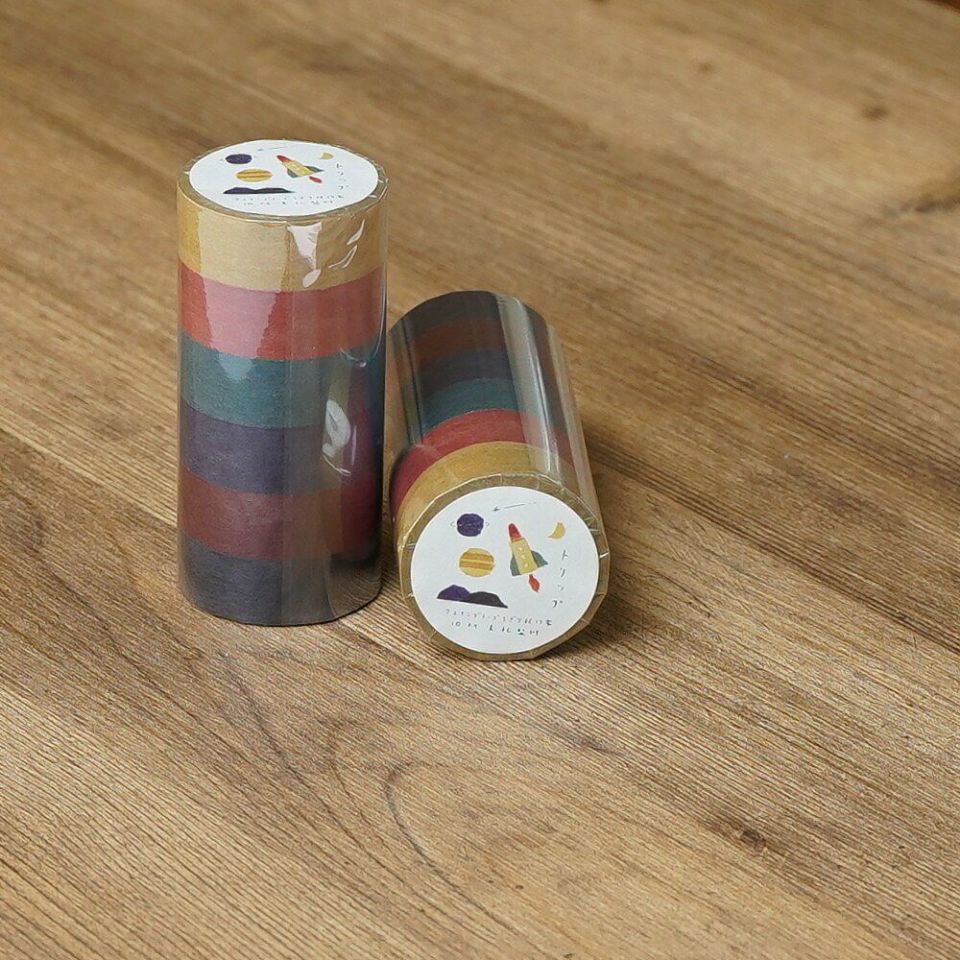 田村美紀｜ちぎり絵マスキングテープセット トリップ | 月刊手紙舎