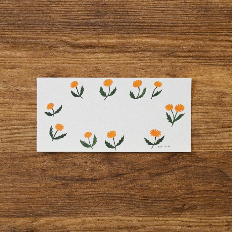 表現社 cozyca products｜西淑 一筆箋 grassland | 月刊手紙舎