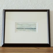 平岡瞳｜木版画・風景5（額装あり） | 月刊手紙舎