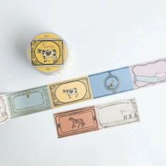 手紙社｜いのうえ彩・ロールふせん「Farm」 | 月刊手紙舎