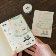 手紙社｜田村美紀・メモパッド「skirt」 | 月刊手紙舎