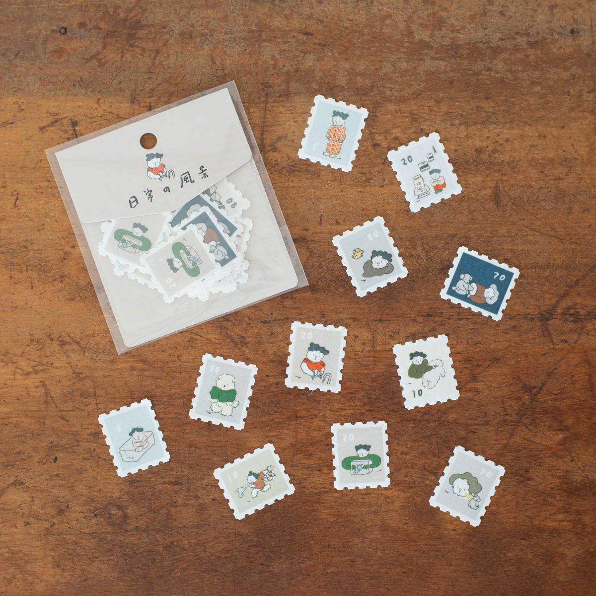 ナガキパーマ はんこ ラバースタンプ② ナガキパーマ ハンコ スタンプ