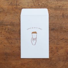 手紙社｜WHOSMiNG・箔押しポチ袋「have a nice day」 | 月刊手紙舎