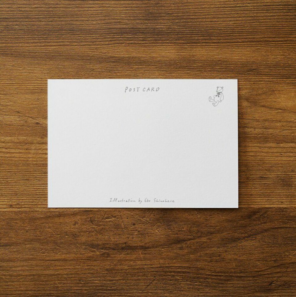 手紙社｜しのはらえこ・ポストカード「morning」 | 月刊手紙舎