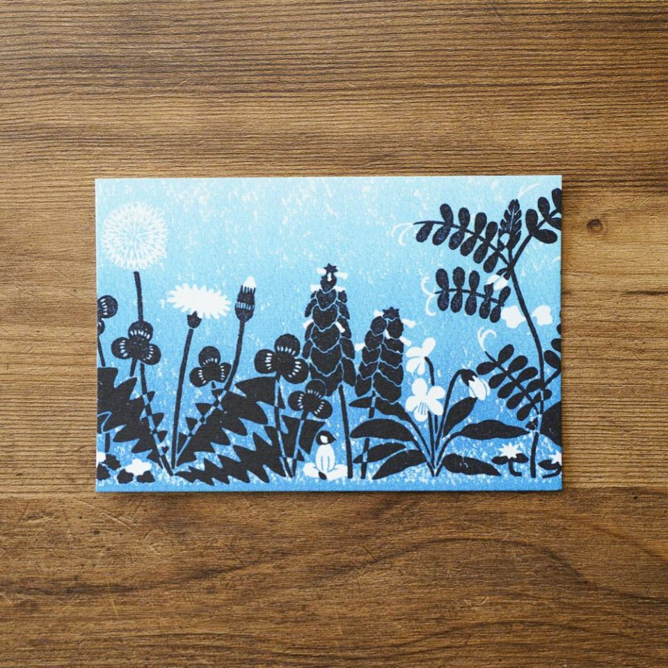 手紙社｜羅久井ハナ・ポストカード「花のように」 | 月刊手紙舎