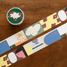 手紙社｜しまむらひかり・ロールふせん「にちにち」 | 月刊手紙舎