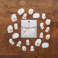 手紙社｜平林香乃・フレークシール「ほっとなシール」 | 月刊手紙舎