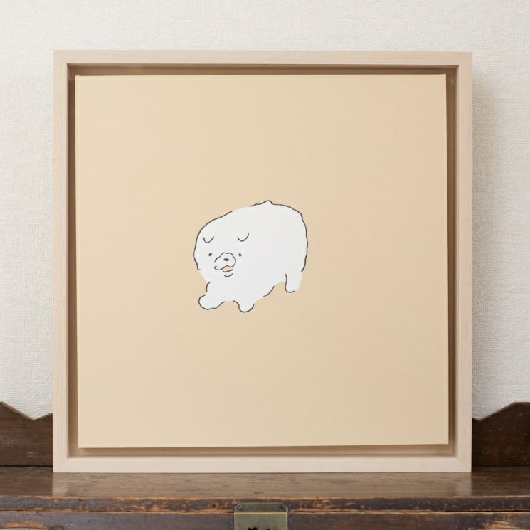 makomo｜原画「ボヤボヤ1」・額（中）