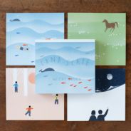 表現社 cozyca products｜西淑・ブロックメモ「LAND SCAPE」 | 月刊手紙舎