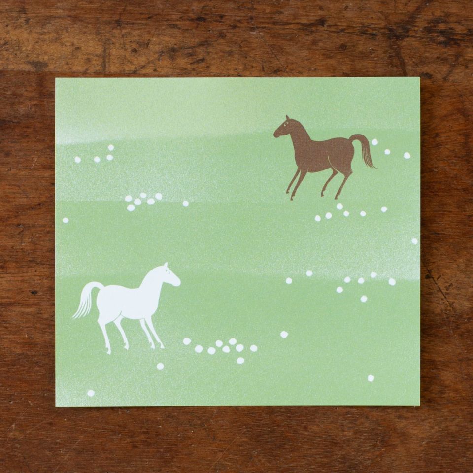 西淑・ブロックメモ「LAND SCAPE」