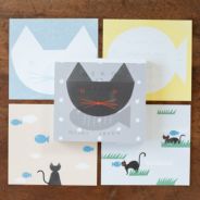 表現社 cozyca products｜西淑・ブロックメモ「NEKO to SAKANA