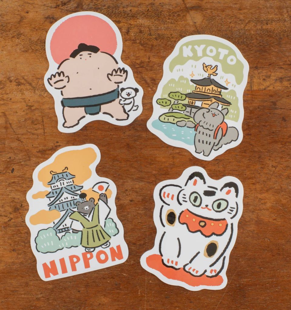 表現社 cozyca products｜高旗将雄・ステッカー「まねきねこ」 | 月刊