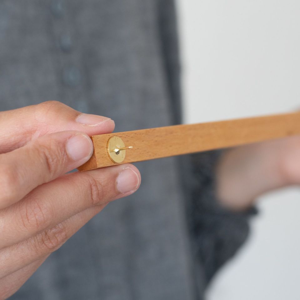 工房カワサキヤ｜ポスレイト 50cm（1本・ビーチ無垢材）