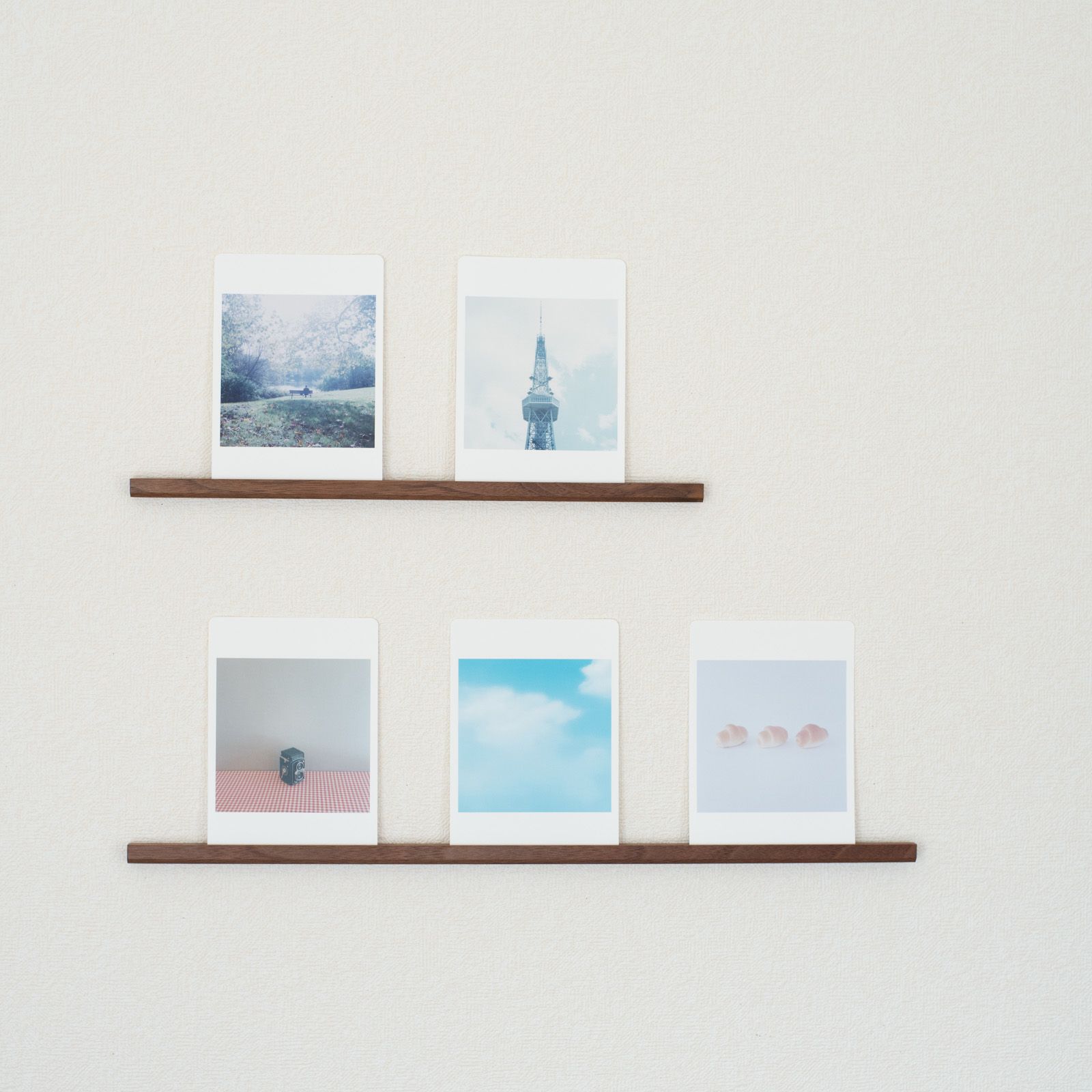 工房カワサキヤ｜ポスレイトショート 36cm（1本・ウォールナット無垢材）