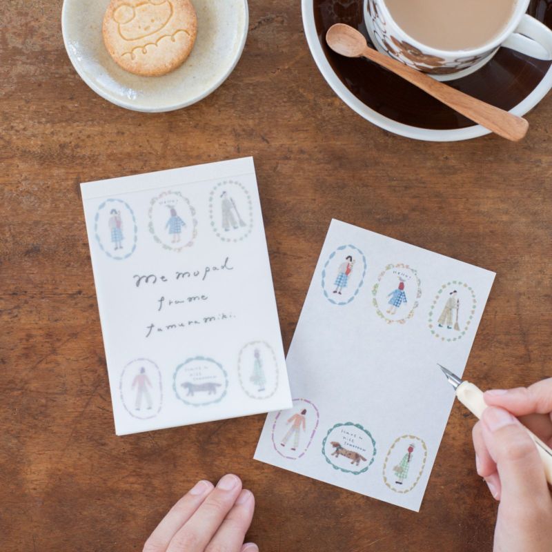 断※※さま　田村美紀 一筆箋 メッセージカード 手紙社｜田村美紀・メモパッド「frame」 | 月刊手紙舎