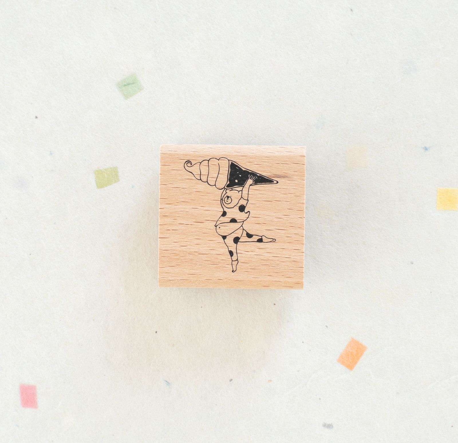 手紙社｜yuichi・スタンプ「ソフトクリームくま」 | 月刊手紙舎