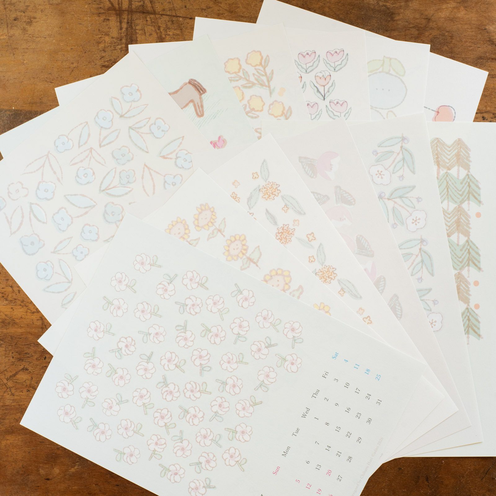 admi｜2026年カレンダー全体