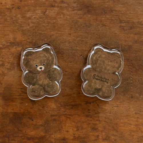 手紙社｜marini＊monteany・リバーシブルアクリルクリップ「KUMA