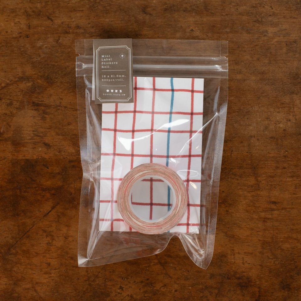 OURS 森の友達｜ラベラーロールシール・Afternoon Tea Time | 月刊手紙舎