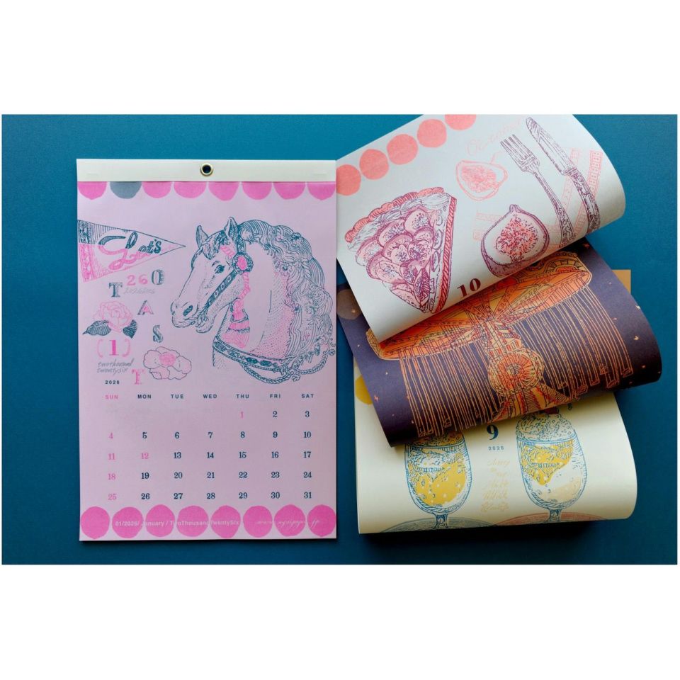 いのうえ彩｜Calendar2026(BOX入り) | 月刊手紙舎