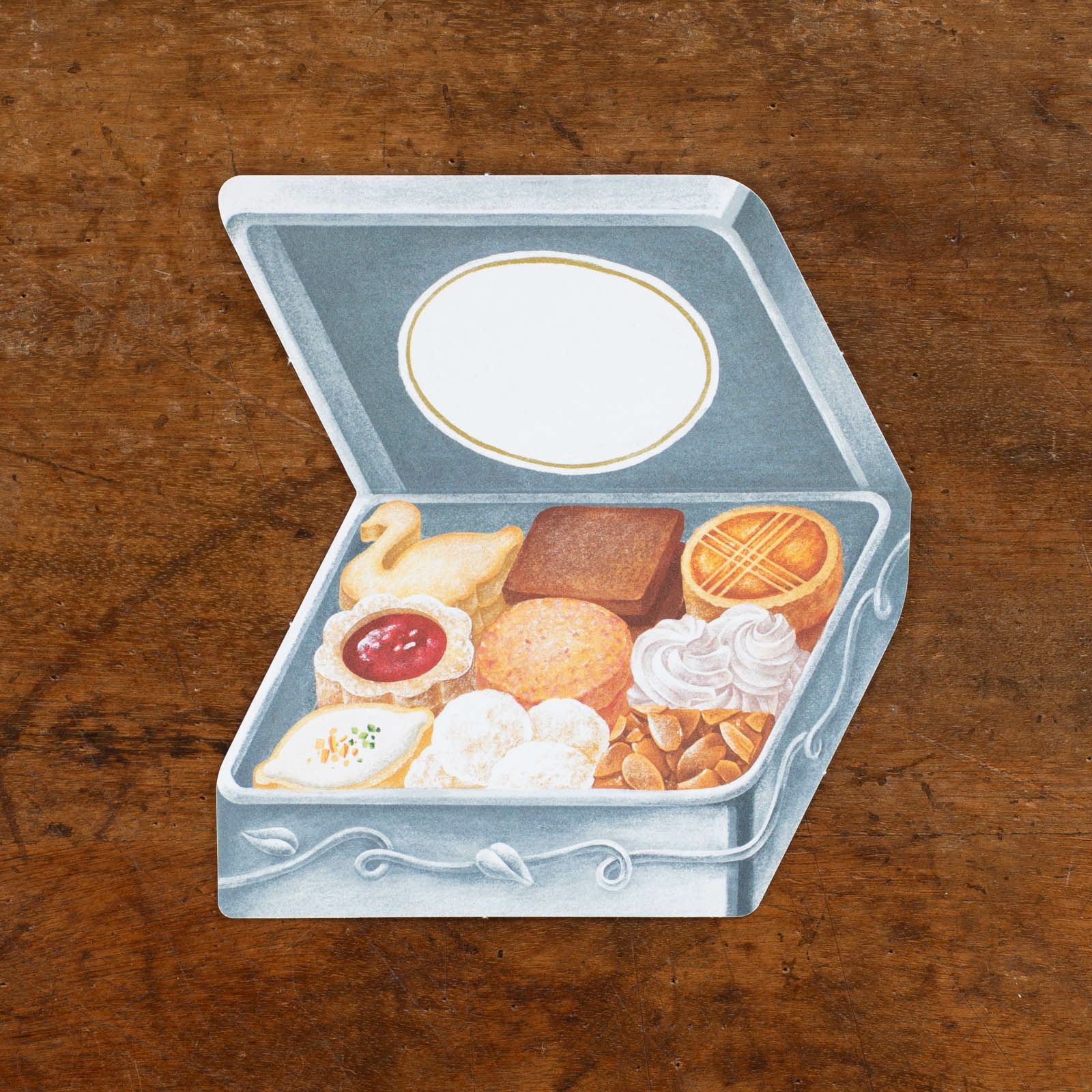 ア・ラ・カル堂｜カード「クッキー缶カード」 | 月刊手紙舎