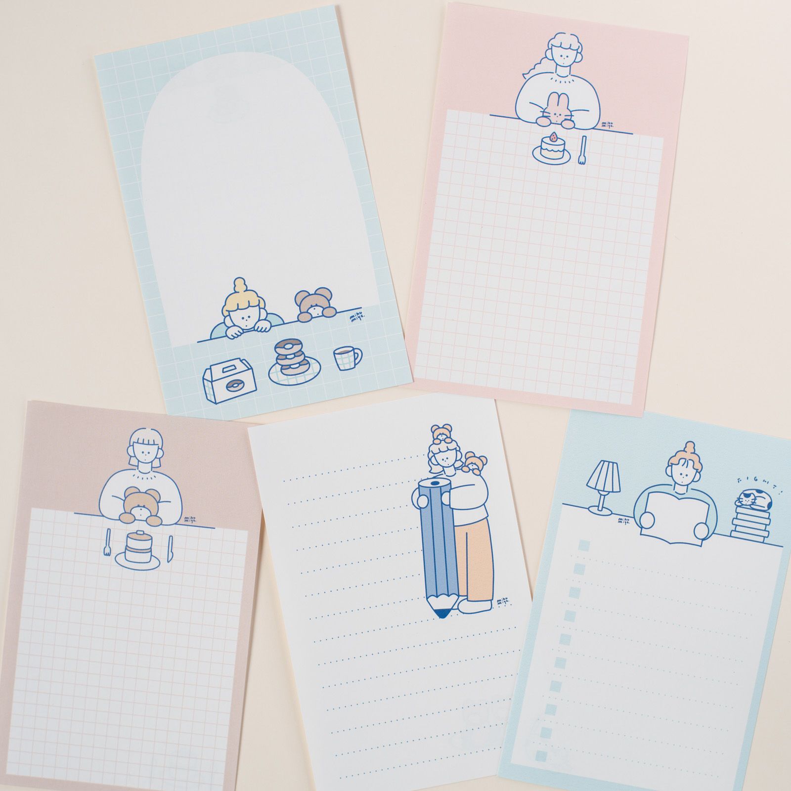 miho miyauchi｜ミニ6リフィル「くま」 | 月刊手紙舎