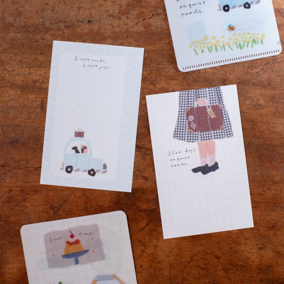 手紙社｜田村美紀・ポケットメモ「Travel Days.」 | 月刊手紙舎